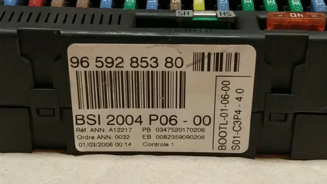 BSI 9659285380  PEUGEOT 207 1.6 HDIc9659285380 Peugeot usato