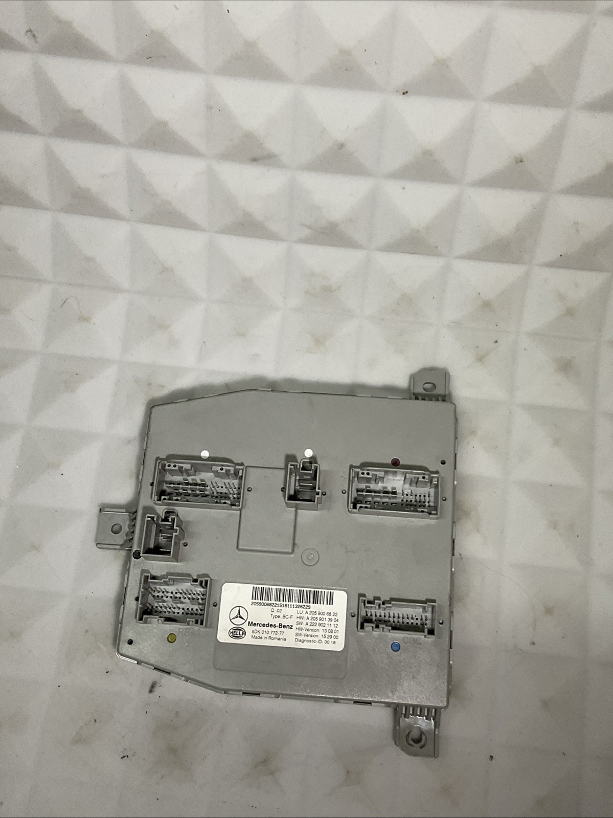 Centralina Body Computer Mercedes W205 S205 2016 A2059006822