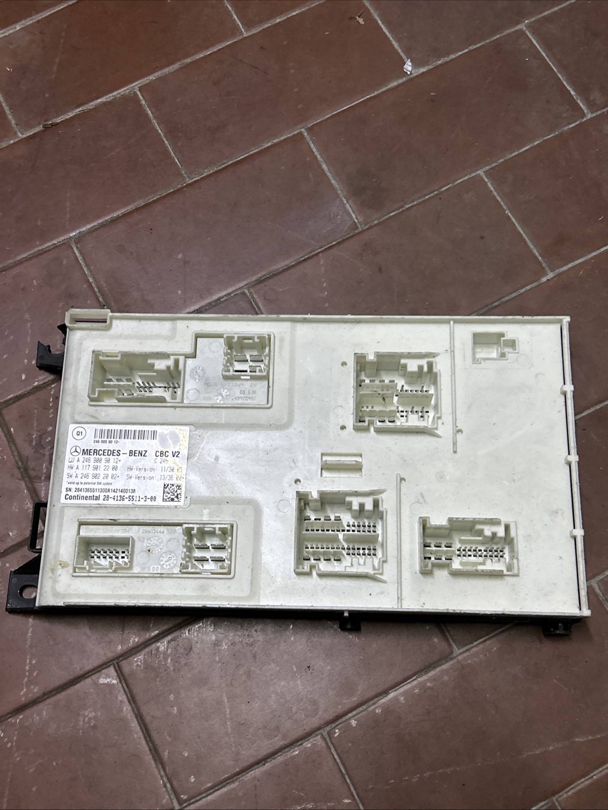 A2469009012 - A117901200 CENTRALINA MODULO ELETTRICO ORIGINALE MERCEDES