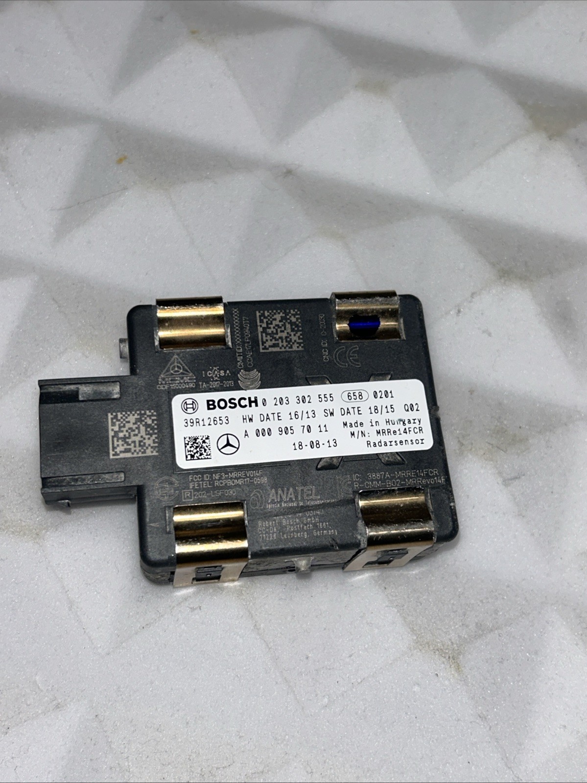 Centralina Sensore Radar Mercedes W177 A0009057011 0203302555