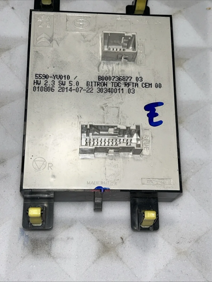 Comandi Clima Aria Condizionata Toyota Aygo 5590-YV010 Originale Toyota