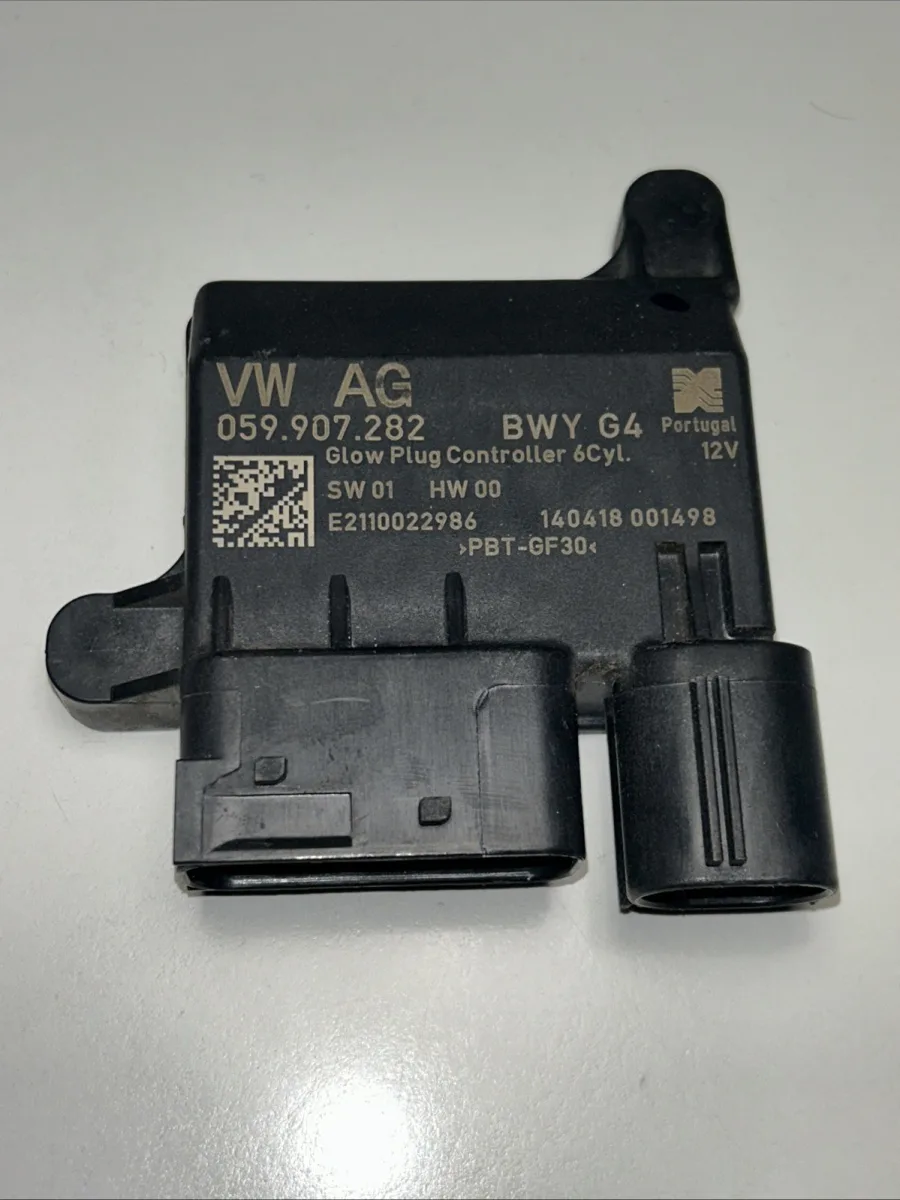 Centralina Candelette Audi A6 059.907.282 Originale Usata Testata Audi