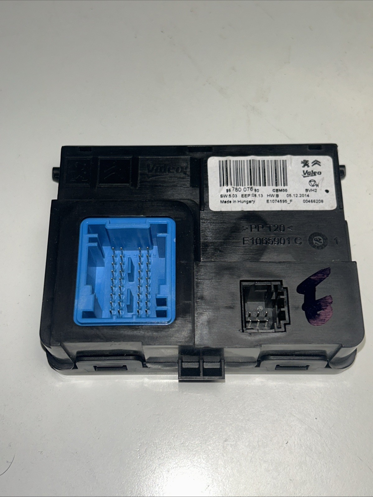 Centralina Clima 9678007680 Originale Usata Testata