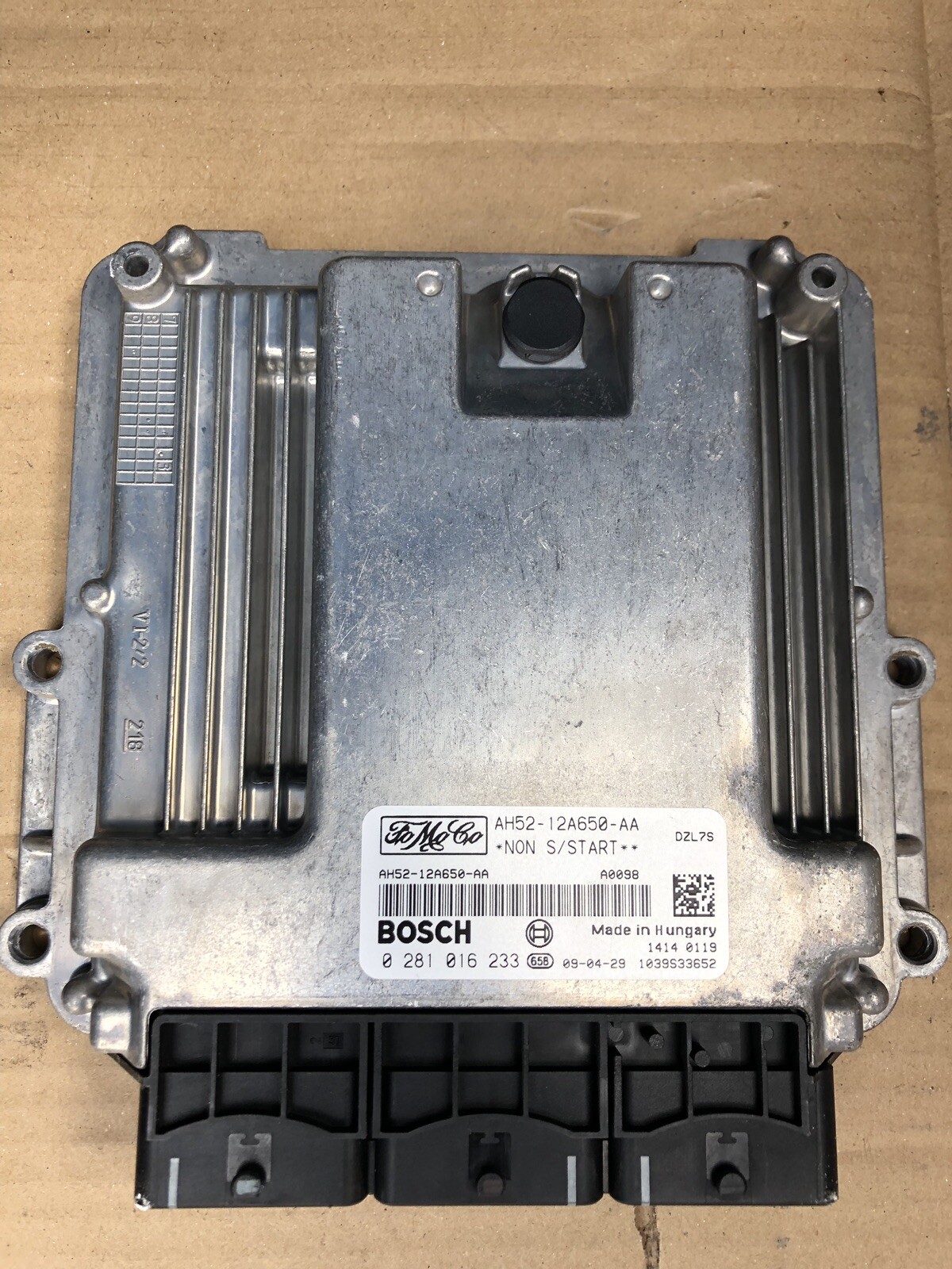 Modulo di Controllo Del Motore Unità Dw12bted Ah5212a650aa, 0281016233