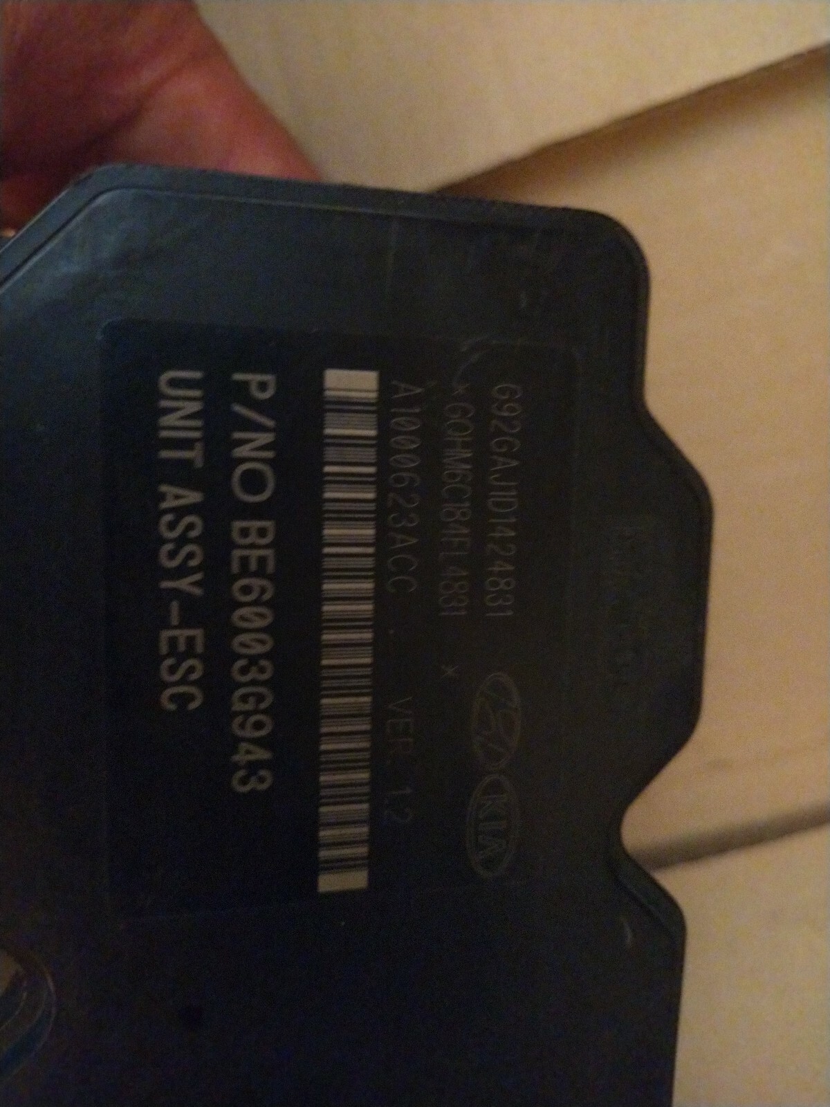 Kia Rio ABS 2011 - 2017 W57 G92GAJ1D1424831 58920 - 1W570