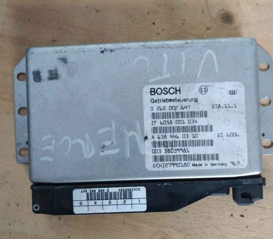 CENTRALINA CAMBIO MERCEDES VITO BOSCH 0 260 002 647, 026