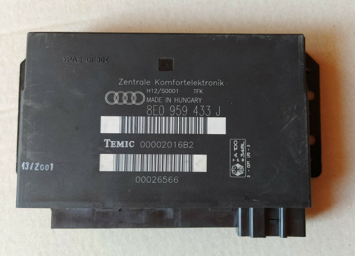 8E0959433J Centralina confort Audi 8E0959433J Audi