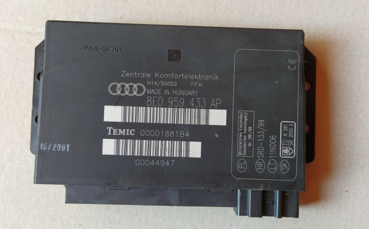 8E0959433AP Centralina confort Audi 8E0959433AP Audi
