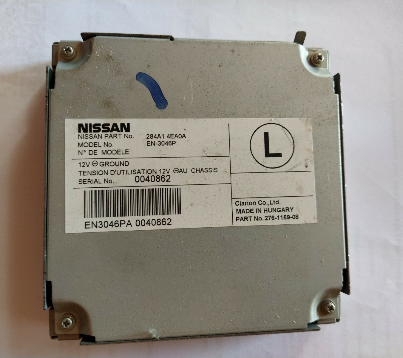 EN-3046P Nissan 284A1 4EA0A CENTRALINA MODULO TELECAMERA NISSAN QASHQAI J11