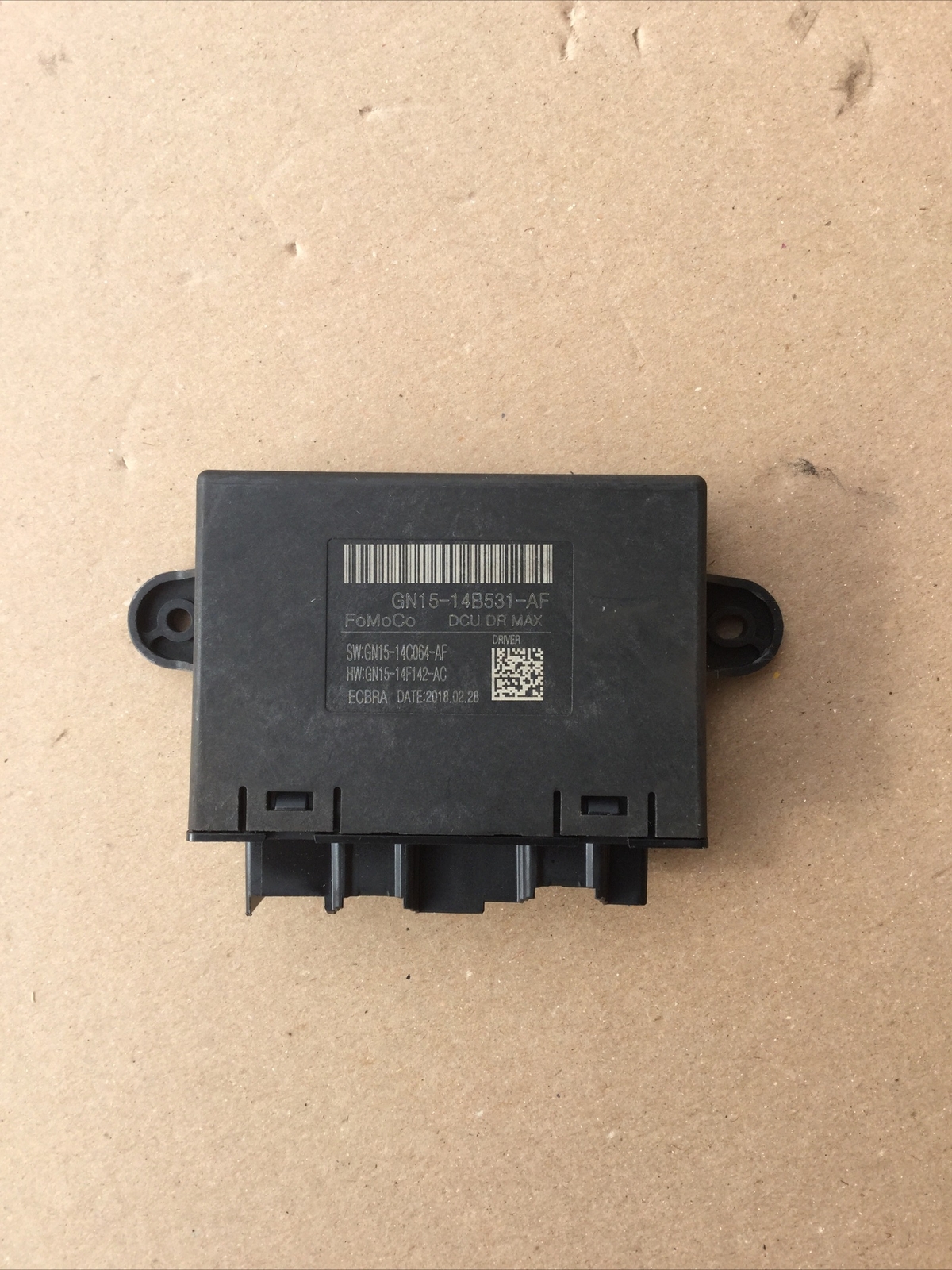 FORD ECOSPORT Lato Guidatore porta anteriore modulo di controllo GN15-14B531-AF Ford