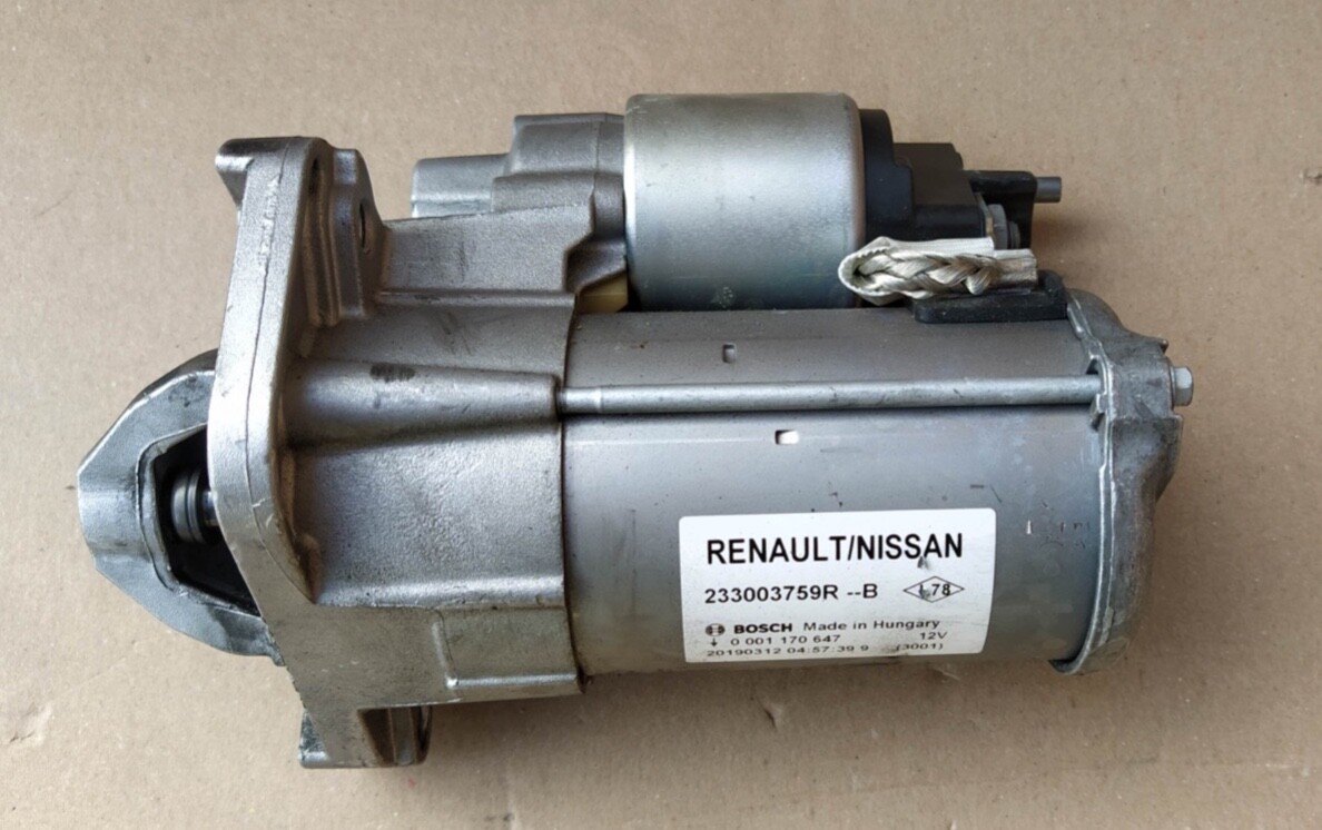 233003759R MOTORINO AVVIAMENTO RENAULT DACIA 1.5 dCi K9K Renault