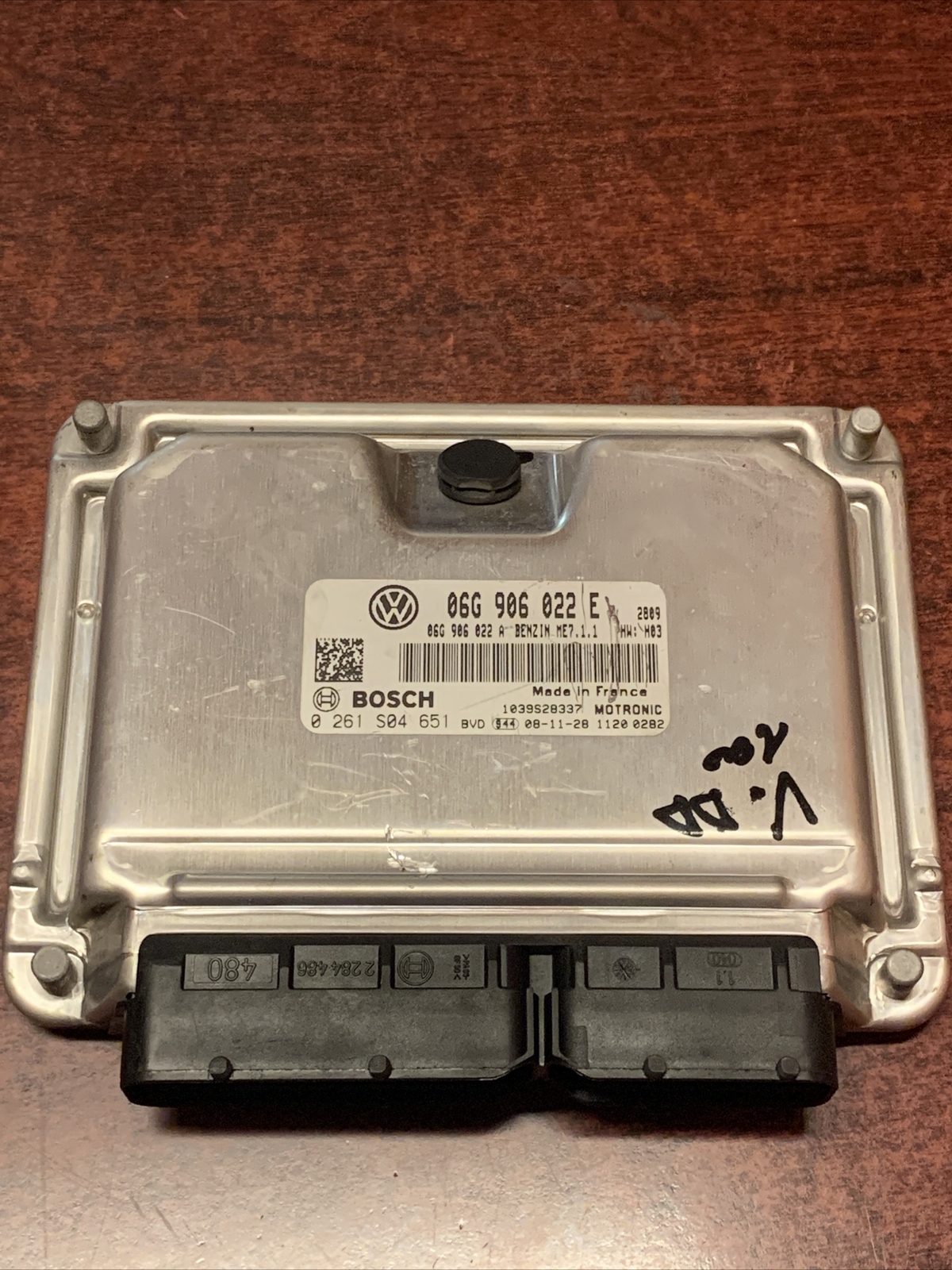 VW Caddy 0261s04651 BOSCH 2.0 80 KW 109 CV BENZINA Volkswagen