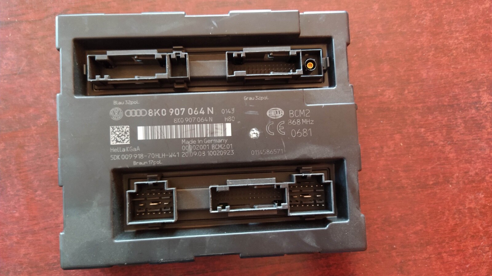 8K0907064N CENTRALINA COMFORT AUDI A4 8K2 B8 2.0 tdi CAG 103kw anno 2009