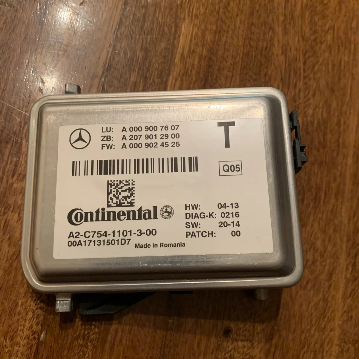 RICAMBI USATI A0009007607 TELECAMERA ANTERIORE MERCEDES A2-C754-1101-3-00 Mercedes-Benz usato