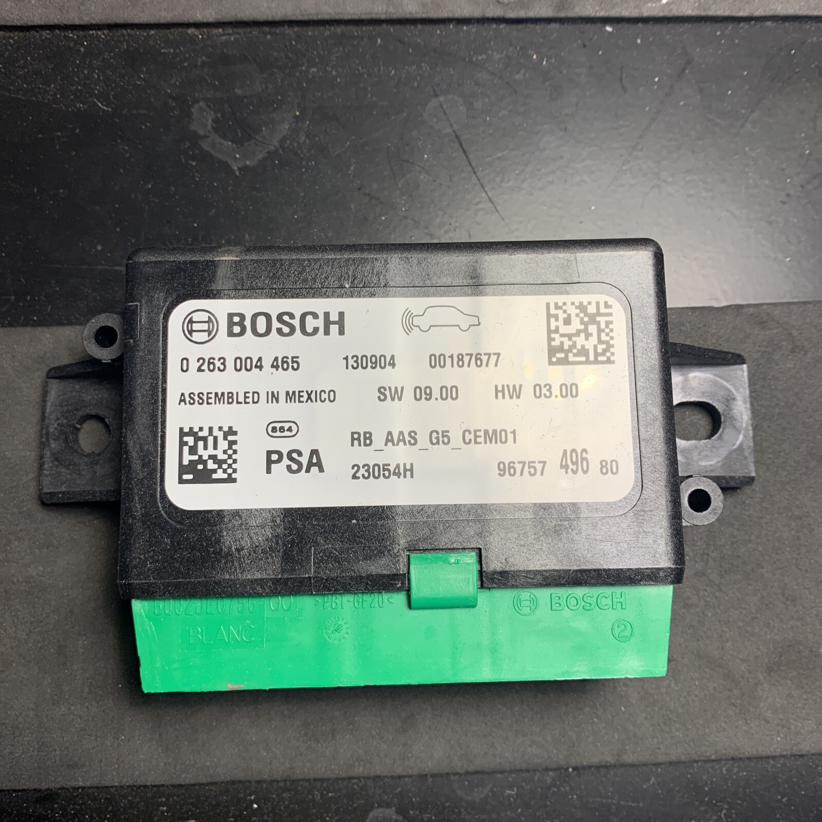 0263004465 Centralina Sensori Parcheggio PEUGEOT Citroen 9675749680