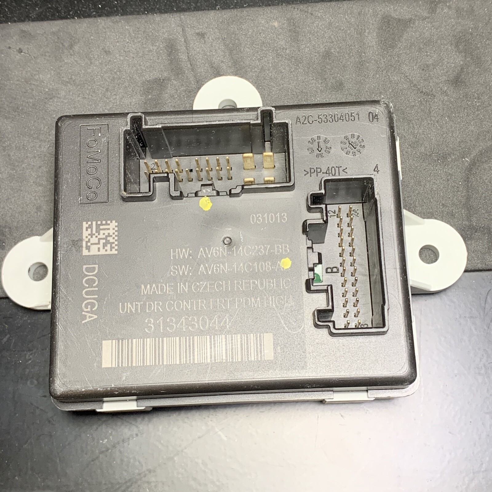 AV6N-14C237-BB CENTRALINA PORTA ANTERIORE DESTRA FORD