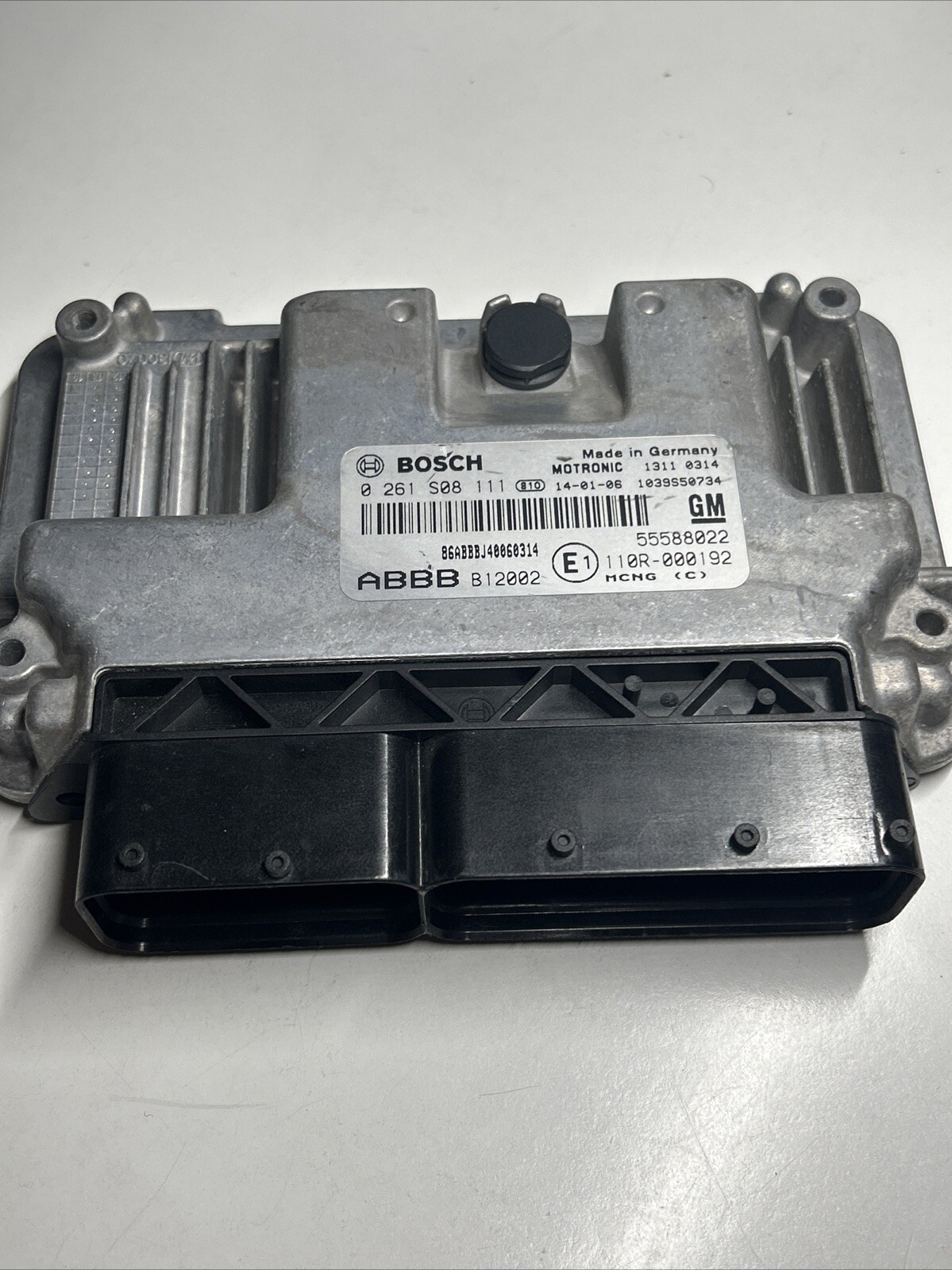 Centralina motore 0261S08111 Opel Zafira A16XNT