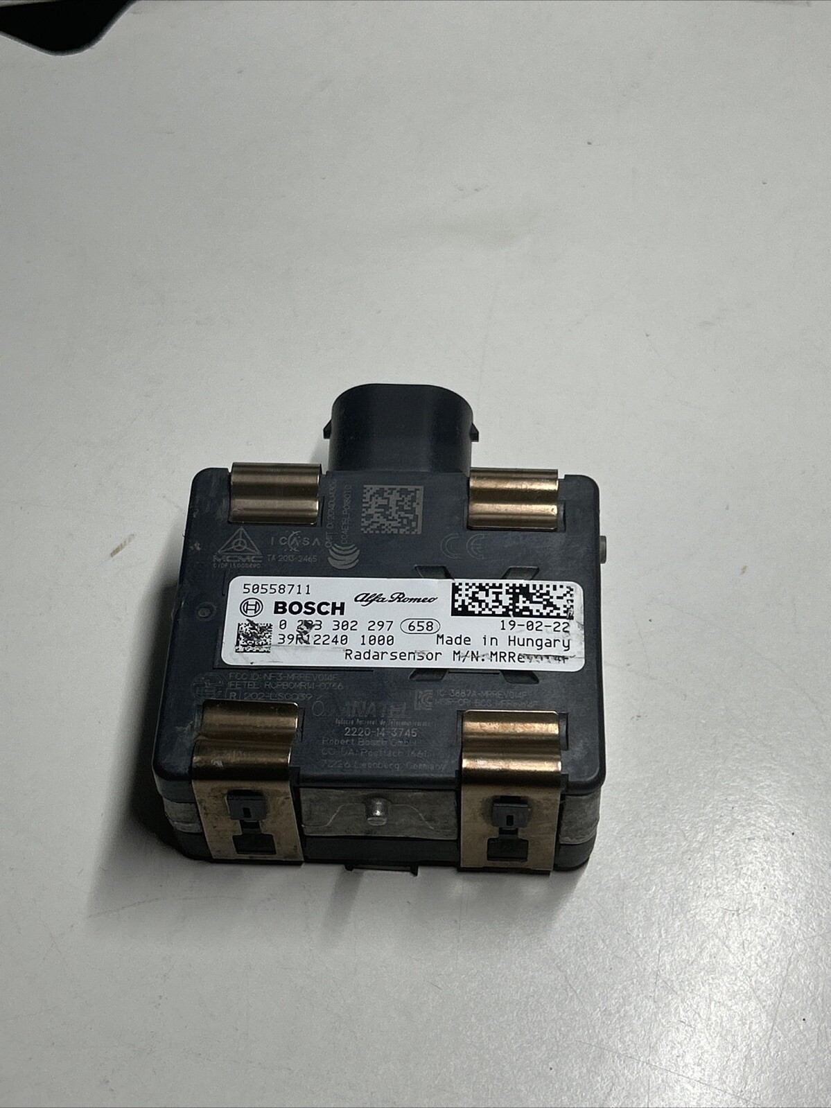 50558711 RADAR ALFA ROMEO STELVIO/GIULIA 0203302297