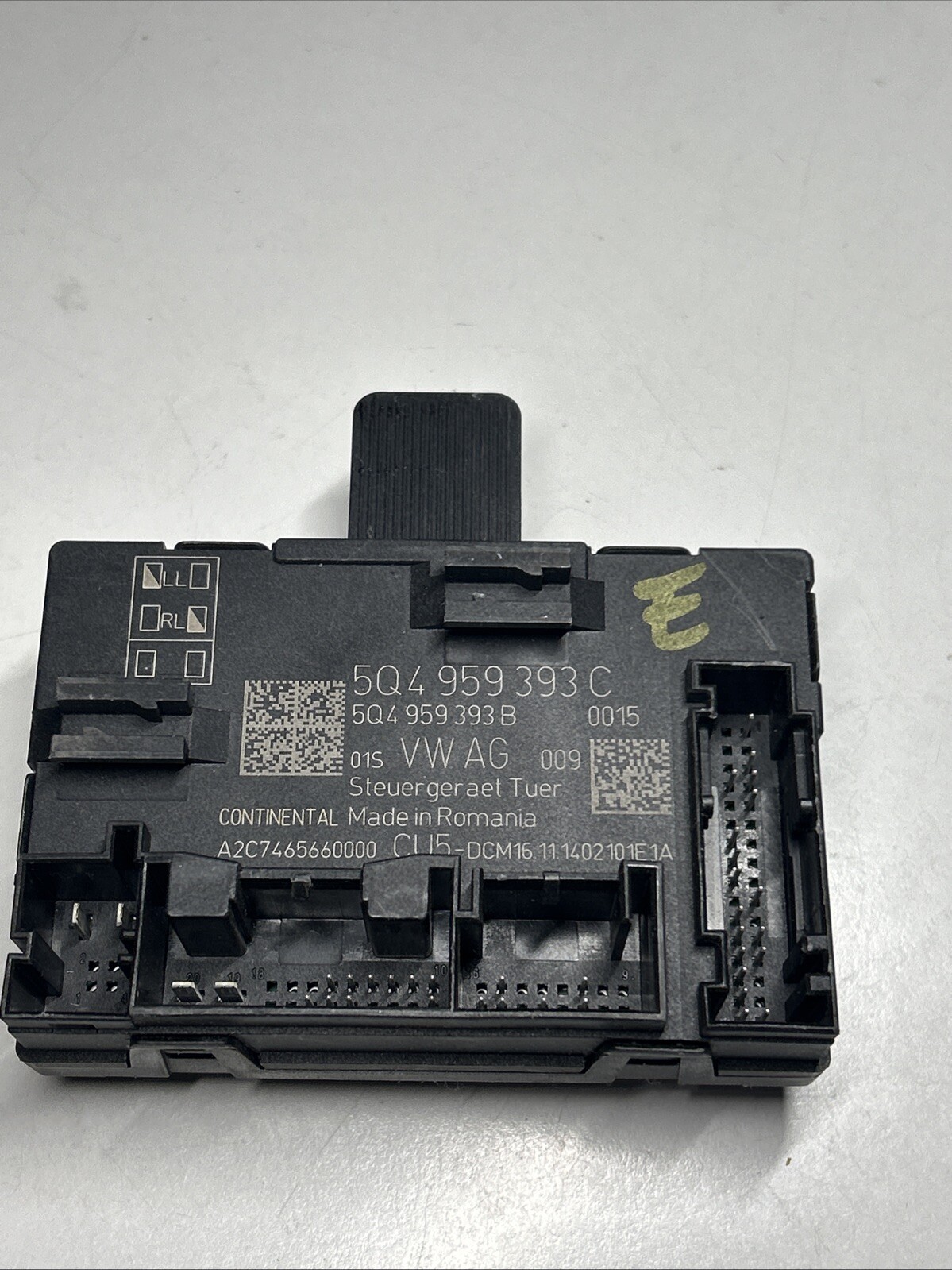 5Q4959393C  CENTRALINA CONFORT PORTA AUDI SEAT SKODA VW Volkswagen