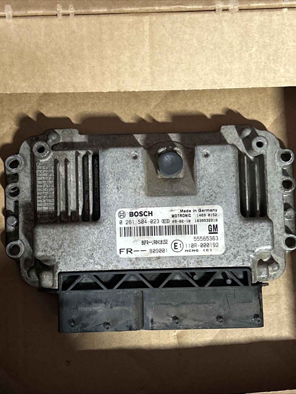 Centralina Motore Opel Zafira 1.6 0261S04023 55565363