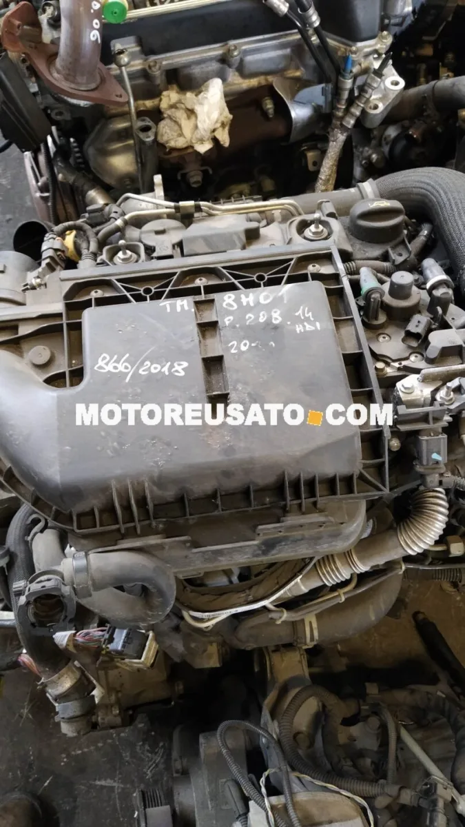 motore Peugeot 208 1400 HDI 8h01